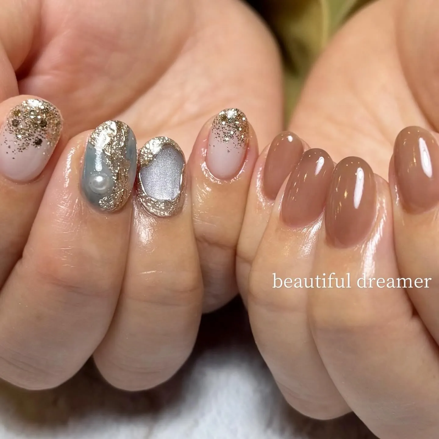 宝石みたいなネイル💎