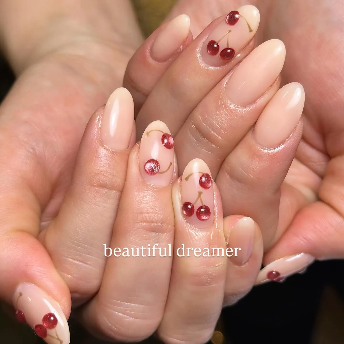 早速さくらんぼデザイン🍒🩷