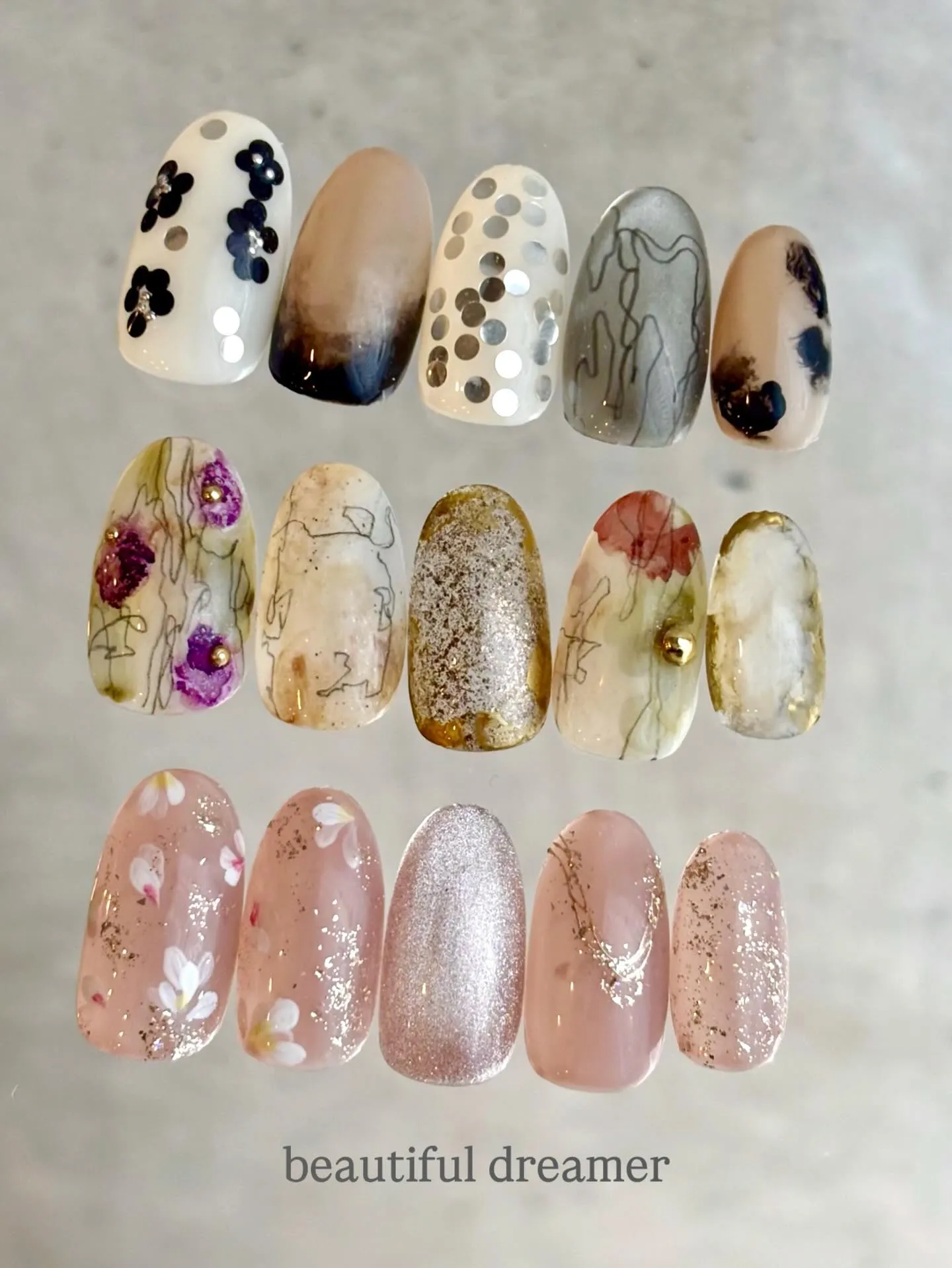 いろんなジャンルのお花デザイン🌸