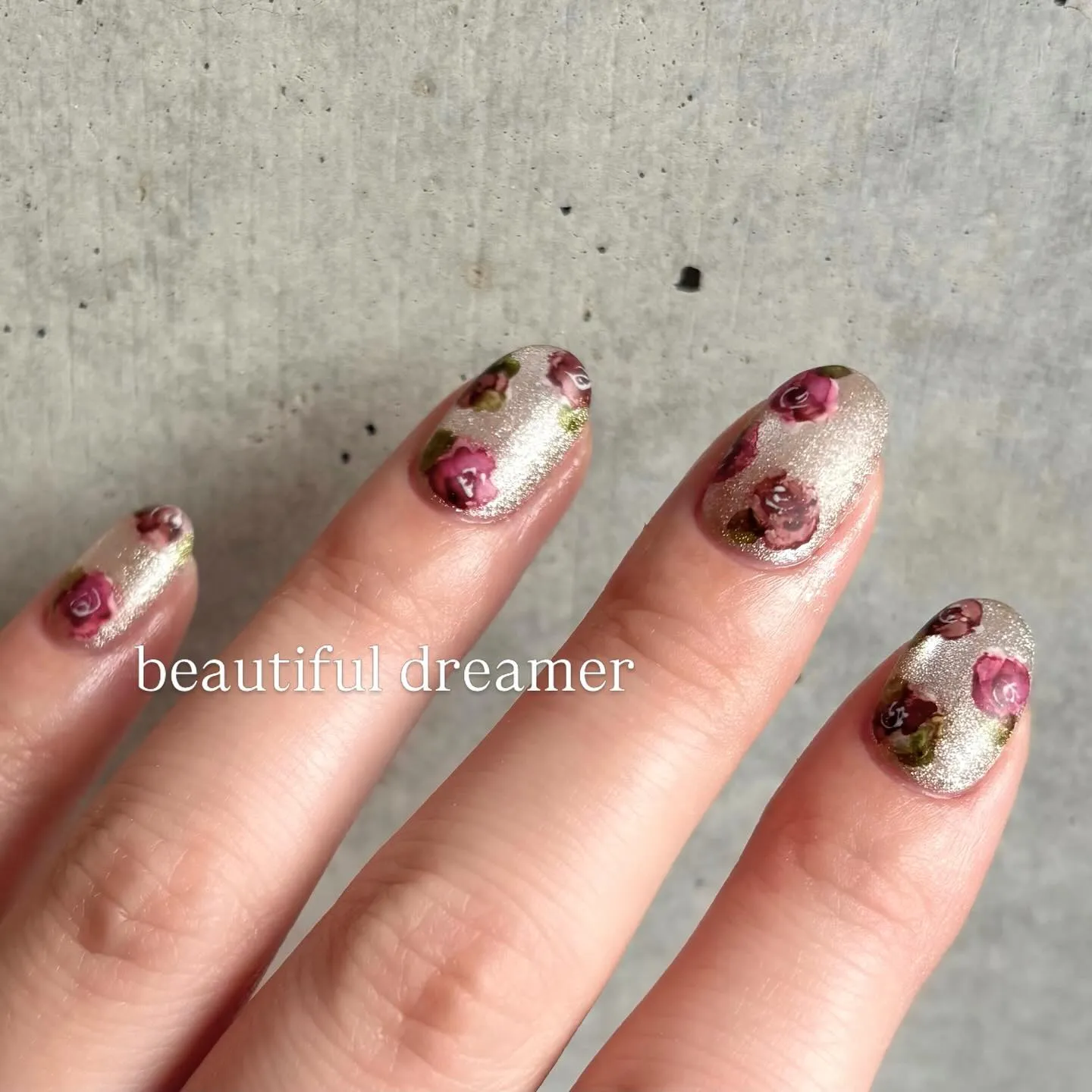 インクでフラワーアート🎨